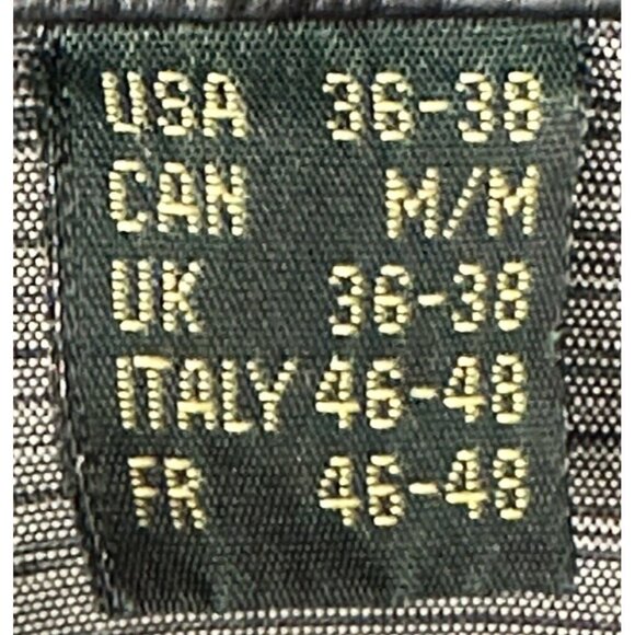 Danier Mens Genuine Leather Jacket VTG 90s Full Zip Buckle Cuffs Black Medium - Picture 13 of 16